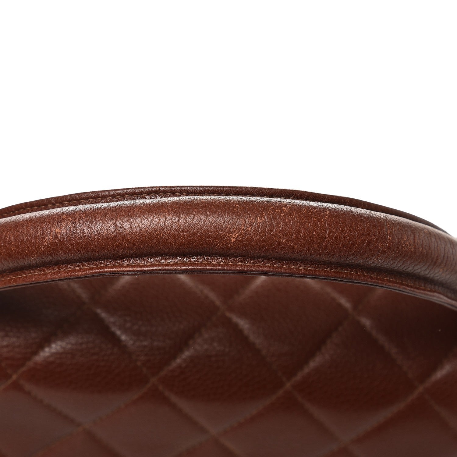Chanel Caviar Quilted Jumbo Kelly Flap Brown 10 of 10