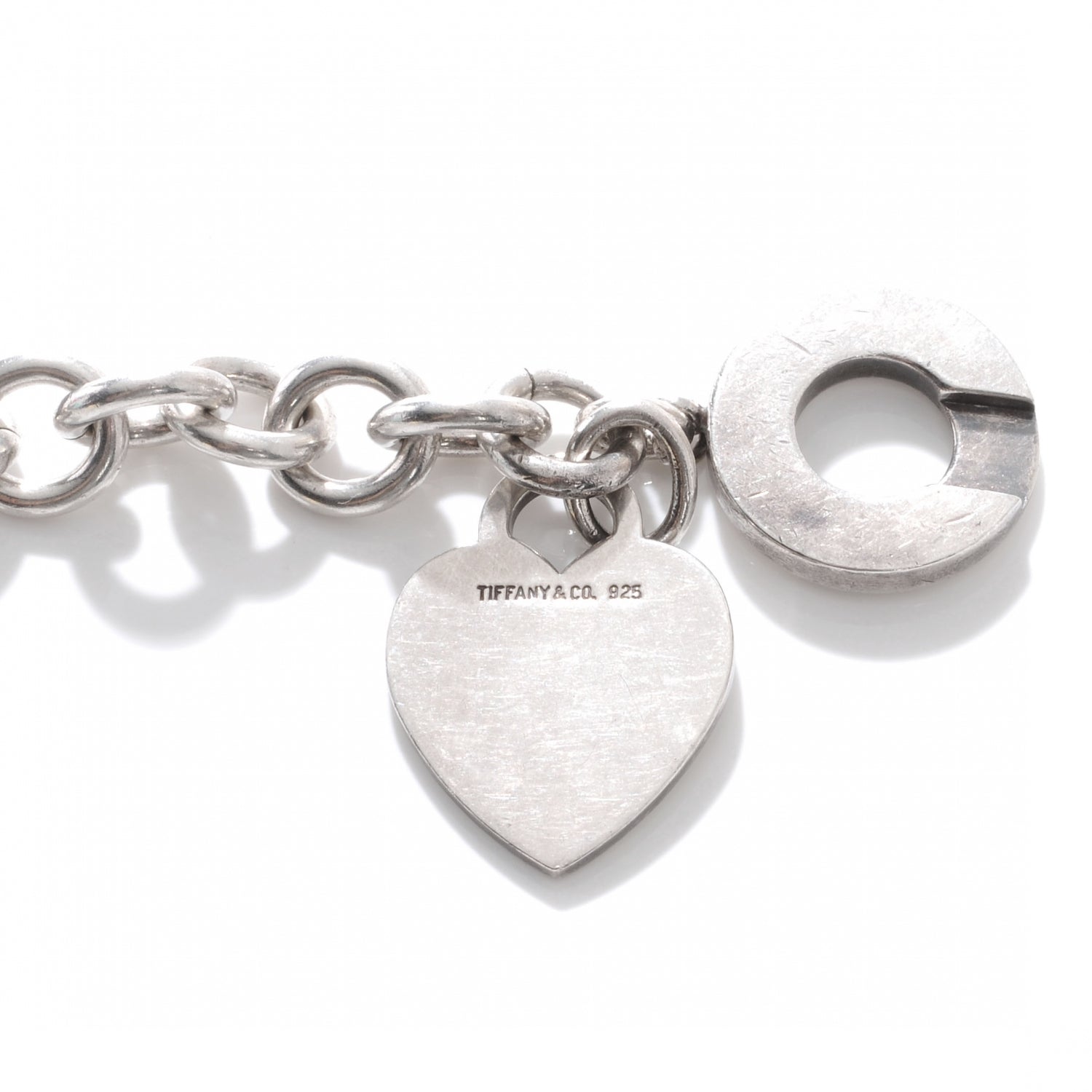 Tiffany Sterling Silver Heart Tag Toggle Necklace 5 of 5