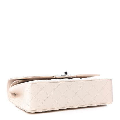 Chanel Caviar Quilted Medium Double Flap Light Beige 5 of 11