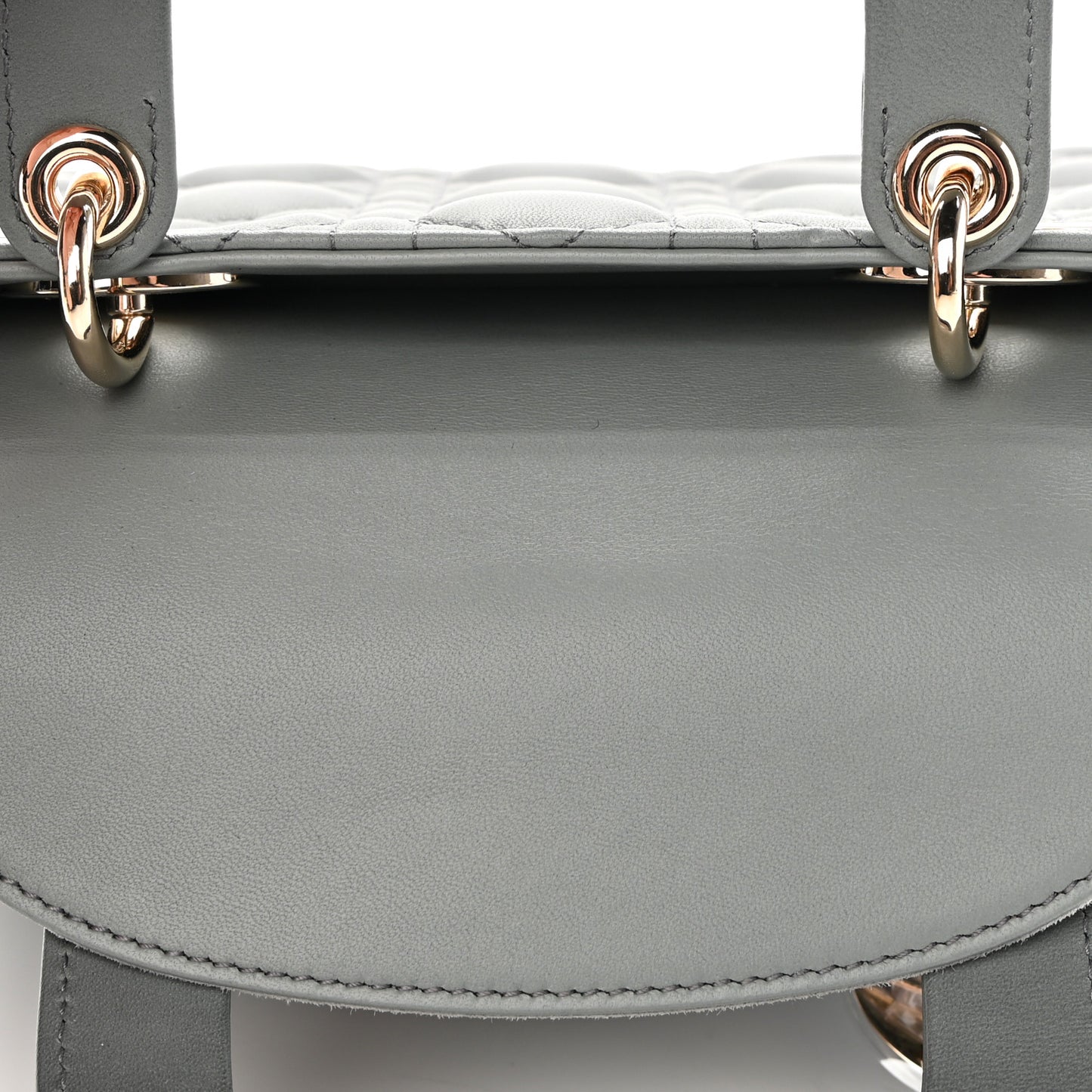 Lambskin Cannage Gradient Small My ABCDior Lady Dior Grey