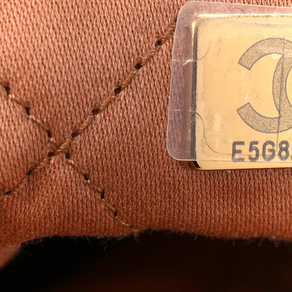 Chanel Shiny Calfskin Quilted Small Chanel 22 Camel 10 of 13
