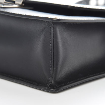 Prada City Calfskin Saffiano Racing Logo Elektra Shoulder Bag Black Verde 9 of 10