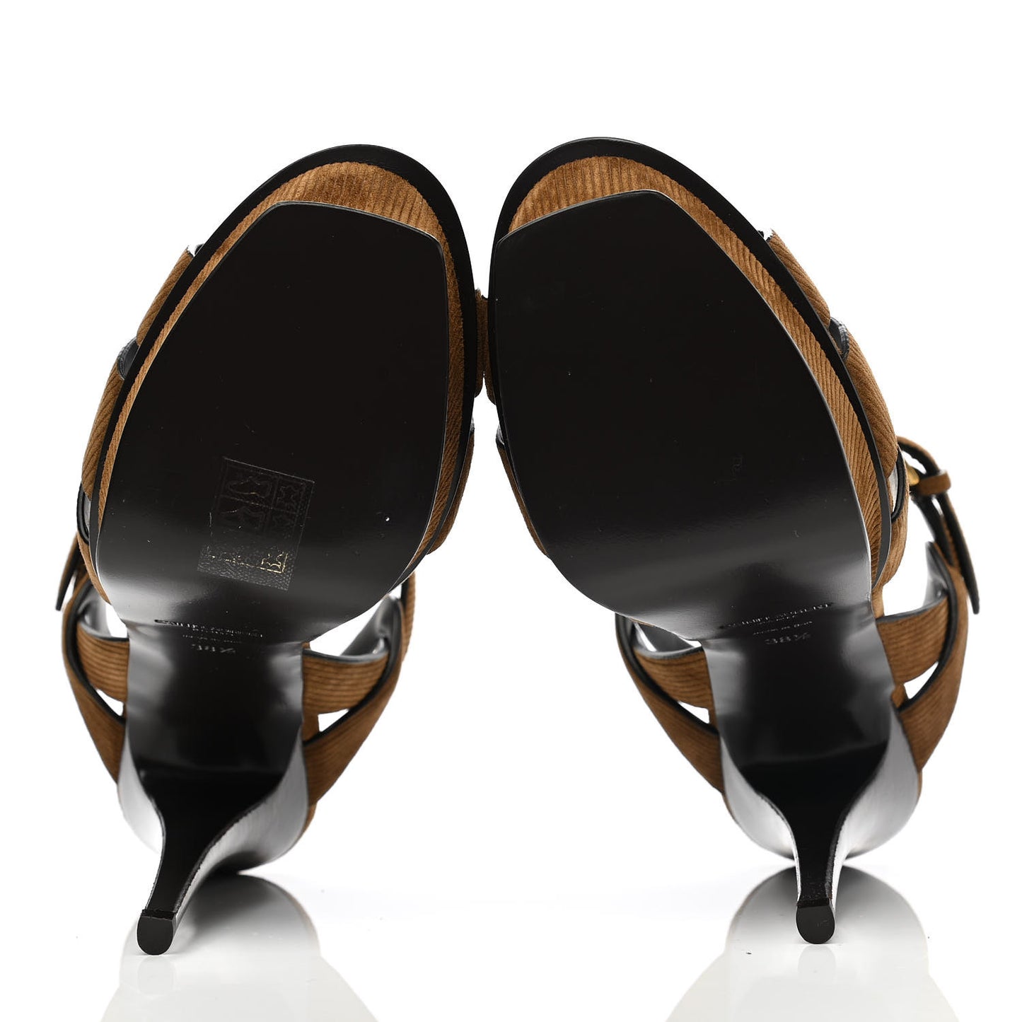 Suede Tribute 105 Platform Sandals 38.5 Land