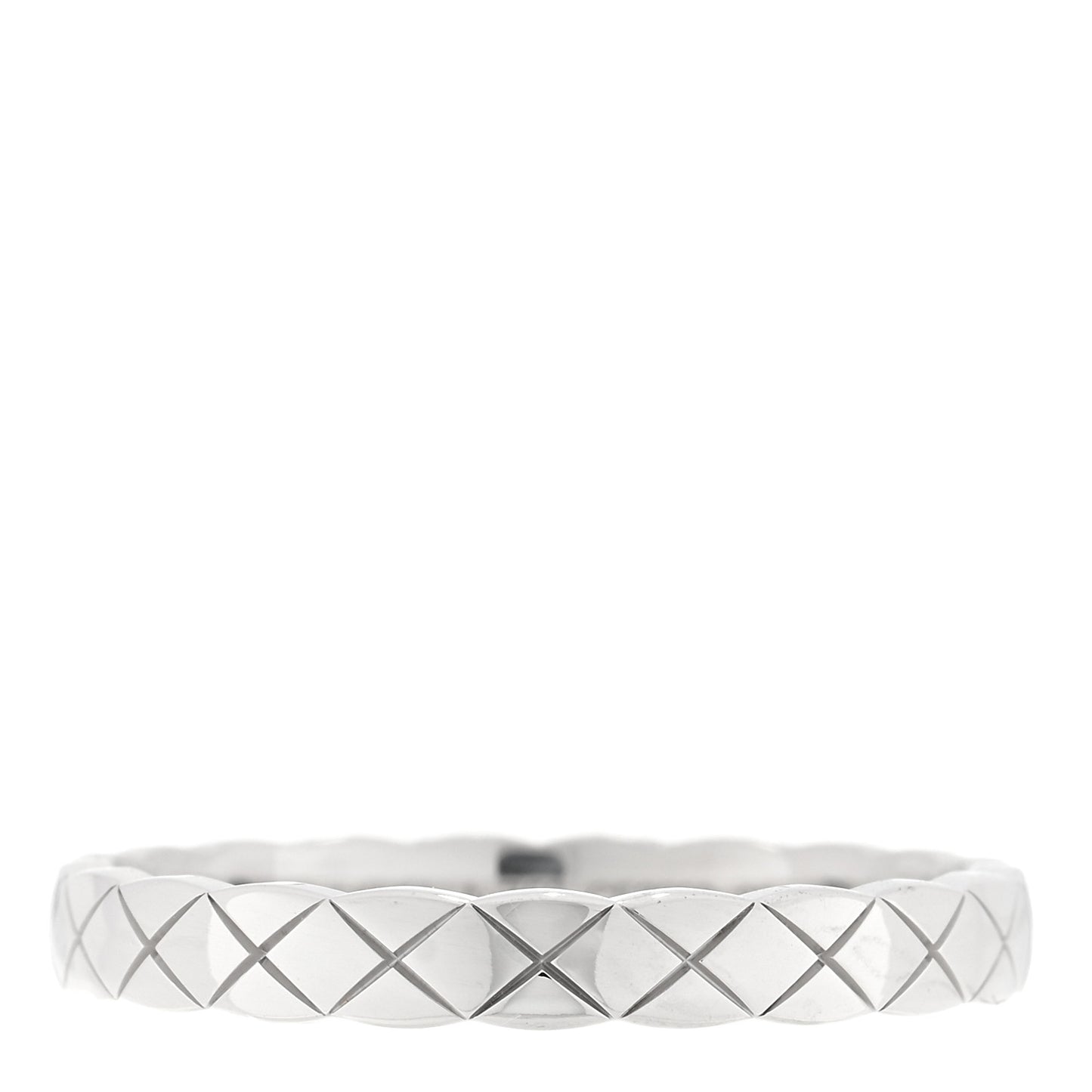 18K White Gold Mini Coco Crush Ring 62/10
