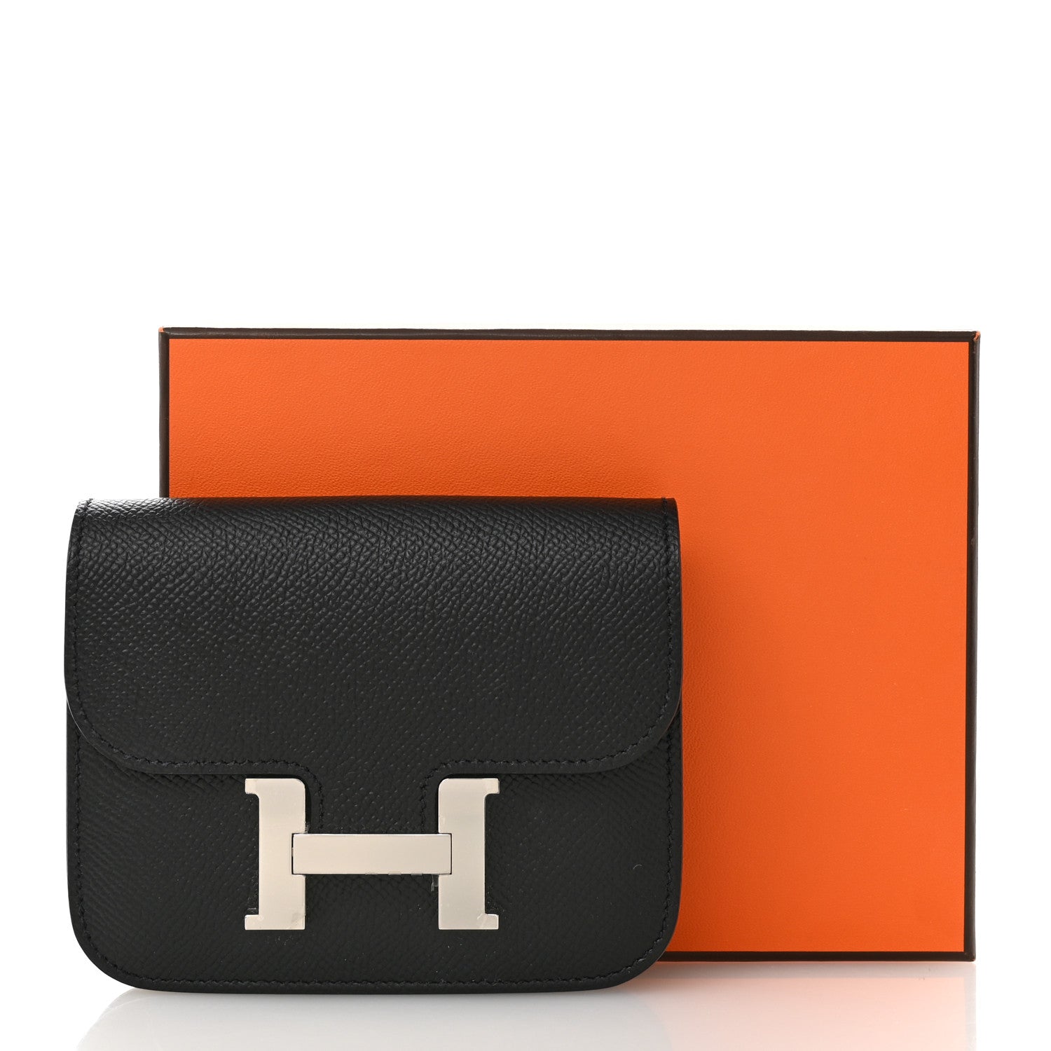 Hermes Epsom Constance Slim Wallet Black 11 of 11