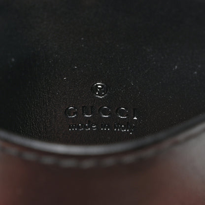 Gucci Guccissima Signature Coin Case Card Holder Black 7 of 7