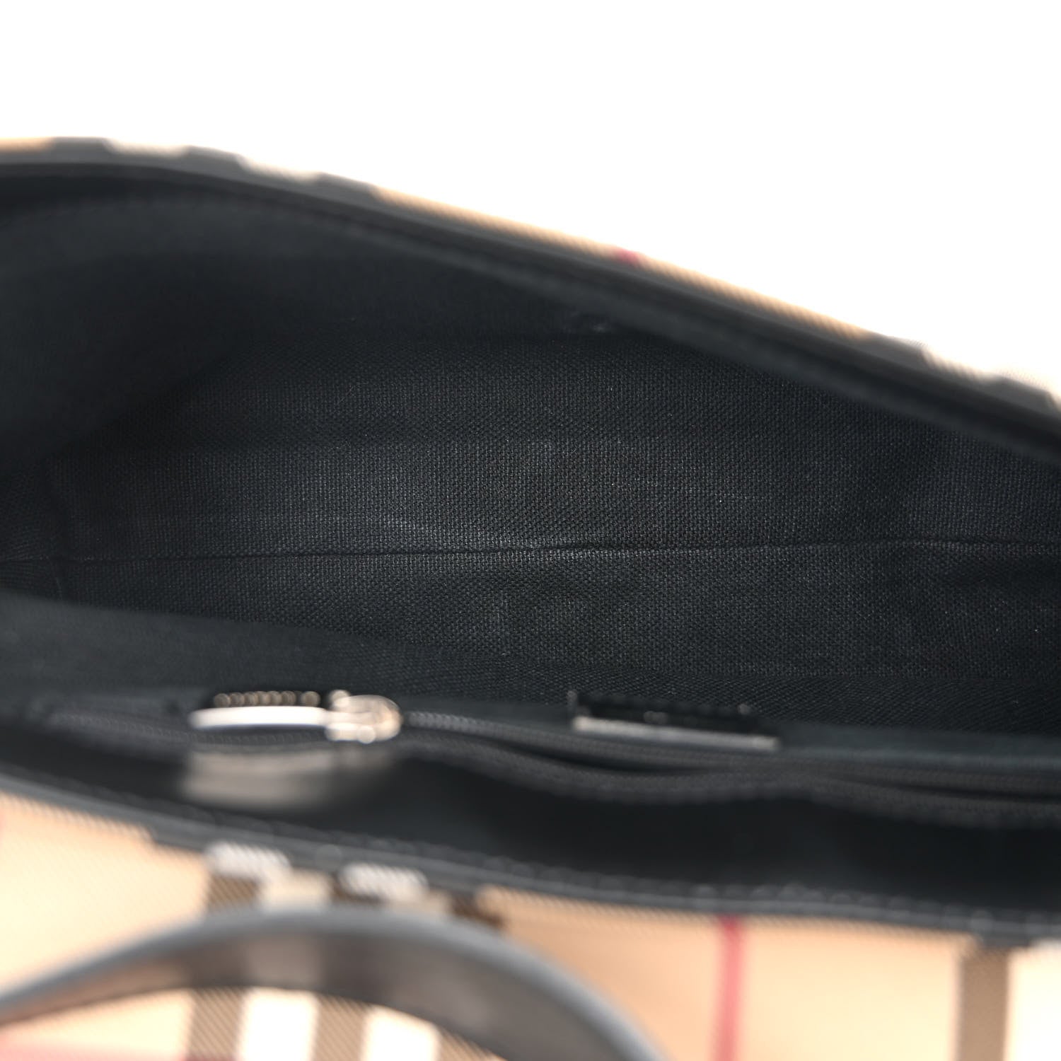 Burberry House Check Flap Shoulder Bag Black 5 of 14