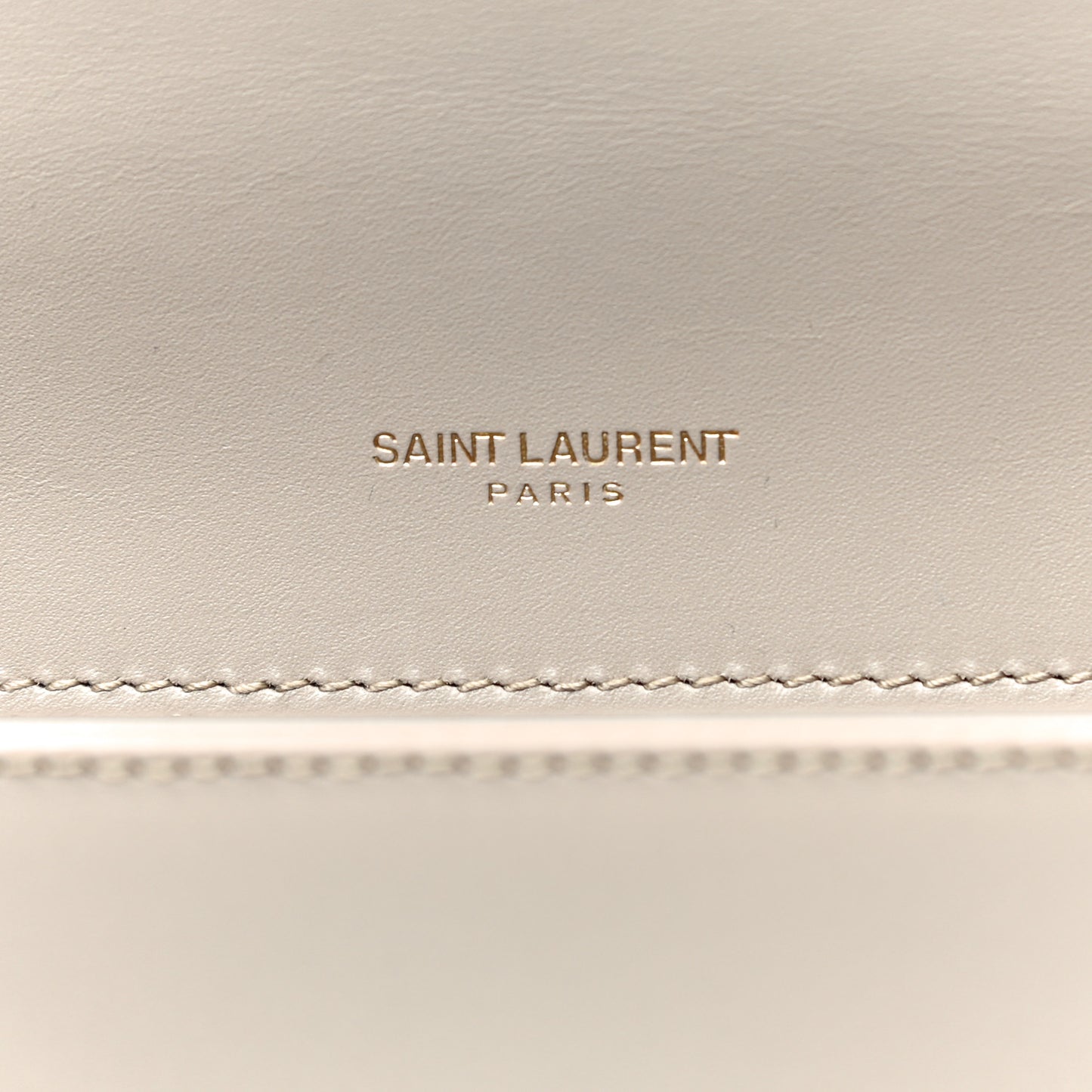 Smooth Calfskin Medium Classic Monogram Kate Tassel Satchel Dark Beige