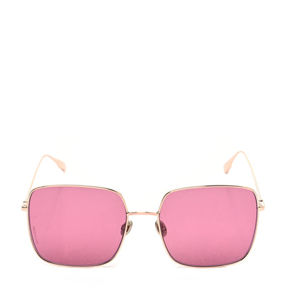 Christian Dior Metal Stellaire 1 Square Sunglasses Gold 2 of 7