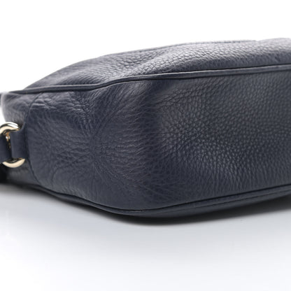 Gucci Pebbled Calfskin Small Soho Disco Bag Blue 9 of 11