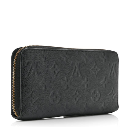 Louis Vuitton Empreinte Zippy Wallet Black 3 of 9