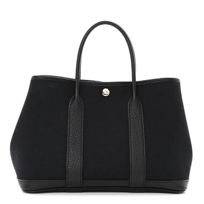 Hermes Toile Negonda Garden Party 30 TPM Black 1 of 12