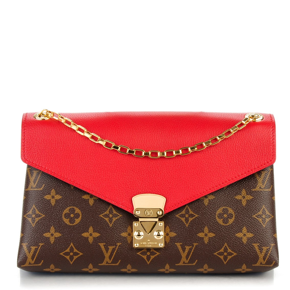 Monogram Pallas Chain Cherry