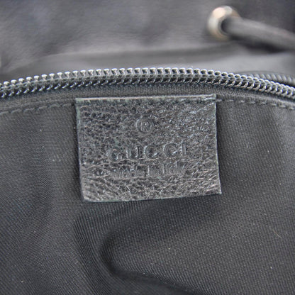 Gucci GG Monogram Single Buckle Backpack Black 8 of 9