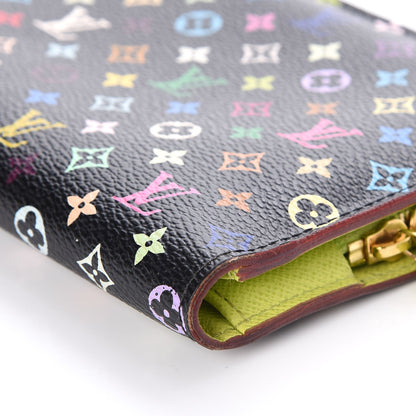 Louis Vuitton Monogram Multicolor Insolite Wallet Black Pistache 9 of 12