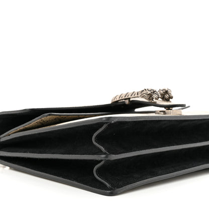 Gucci GG Supreme Monogram Medium Dionysus Shoulder Bag Black 9 of 10