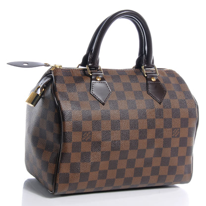Louis Vuitton Damier Ebene Speedy 25 3 of 8
