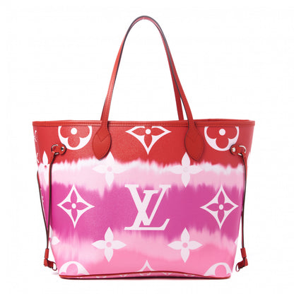 Louis Vuitton Monogram Escale Neverfull MM Rouge 1 of 8