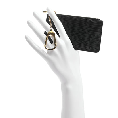 Louis Vuitton Epi Key Pouch Black 2 of 7