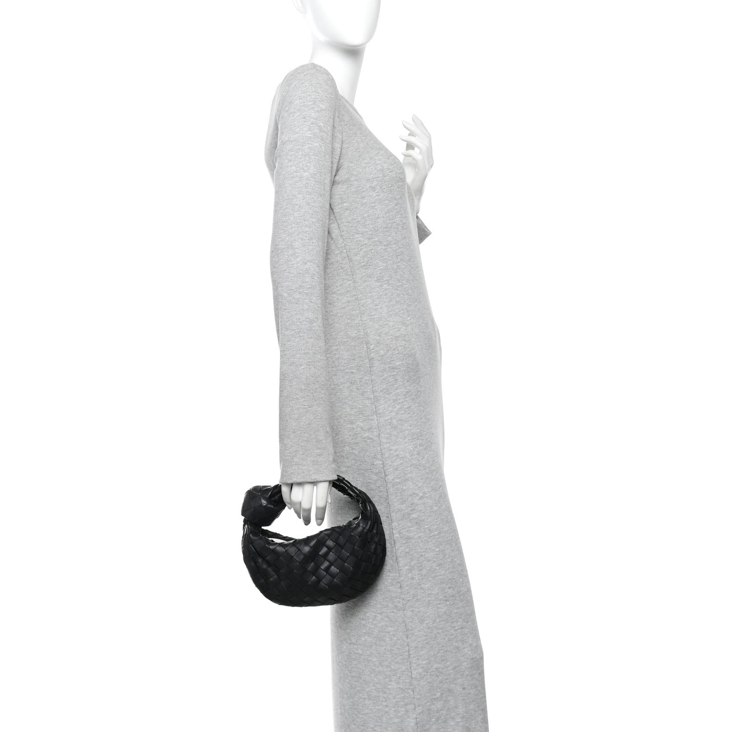 Nappa Intrecciato Mini Jodie Black
