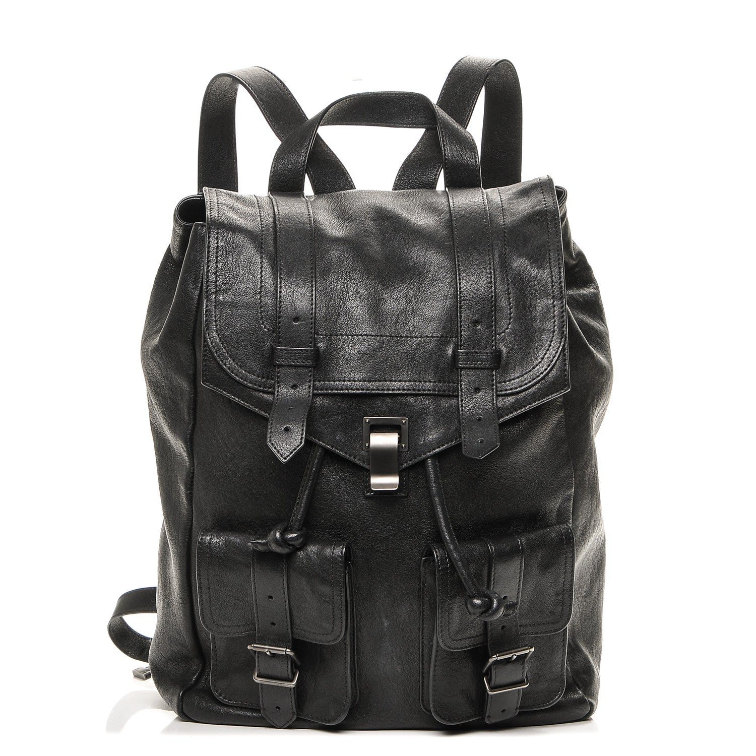 Proenza Schouler Lambskin PS1 Backpack Black 1 of 6