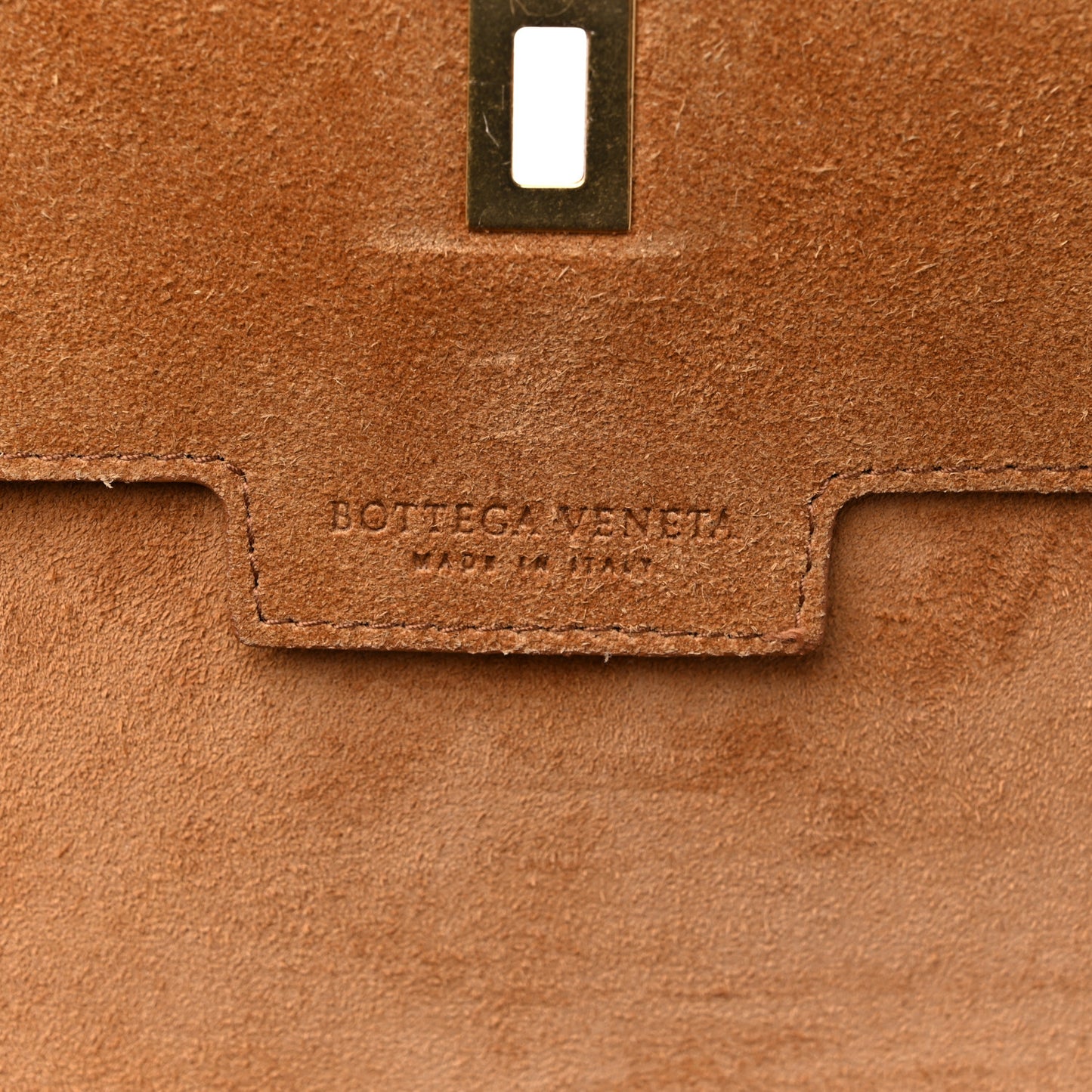Calfskin BV Angle Shoulder Bag Off White