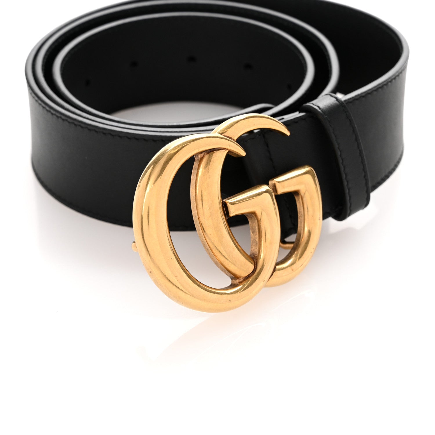 Gucci Calfskin Double G 40mm Belt 95 38 Black 7 of 7
