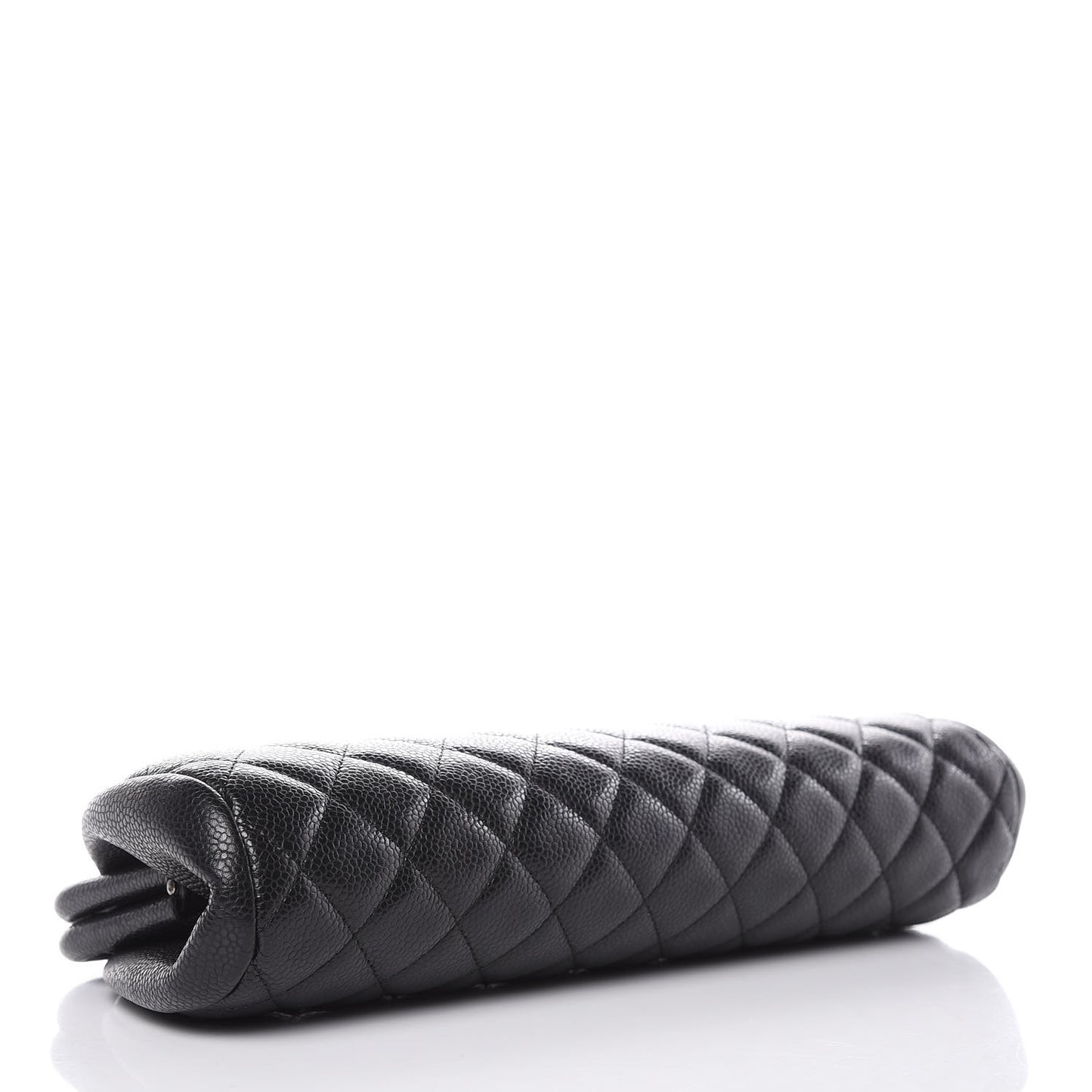 Caviar Quilted Timeless Clutch Black