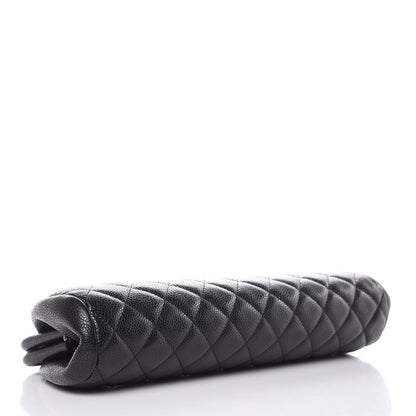 Chanel Caviar Quilted Timeless Clutch Black 4 of 10