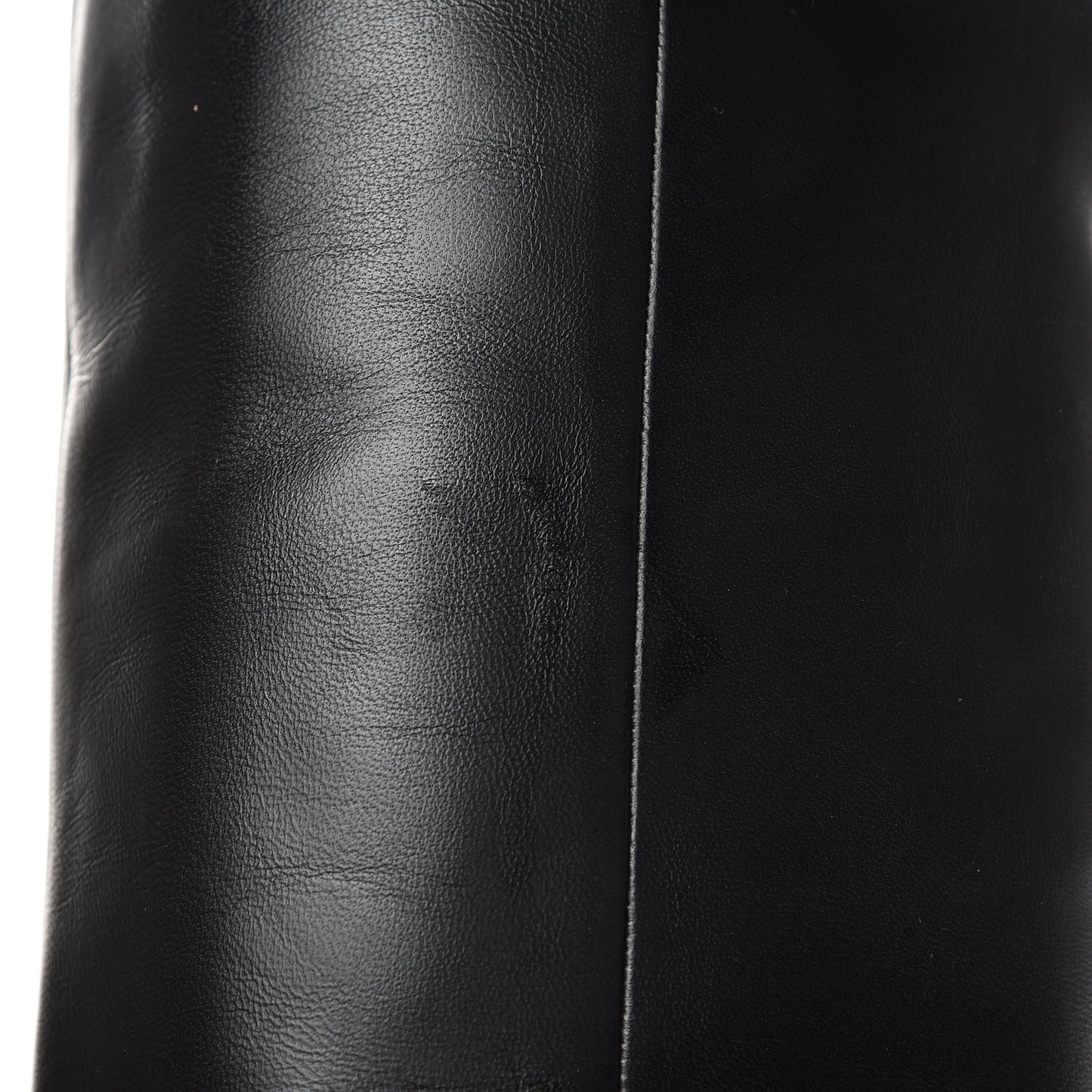 Calfskin Niki 105 Thigh High Boots 36.5 Black