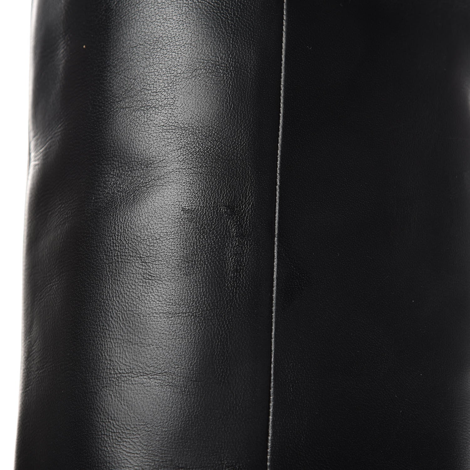 Saint Laurent Calfskin Niki 105 Thigh High Boots 36.5 Black 9 of 9