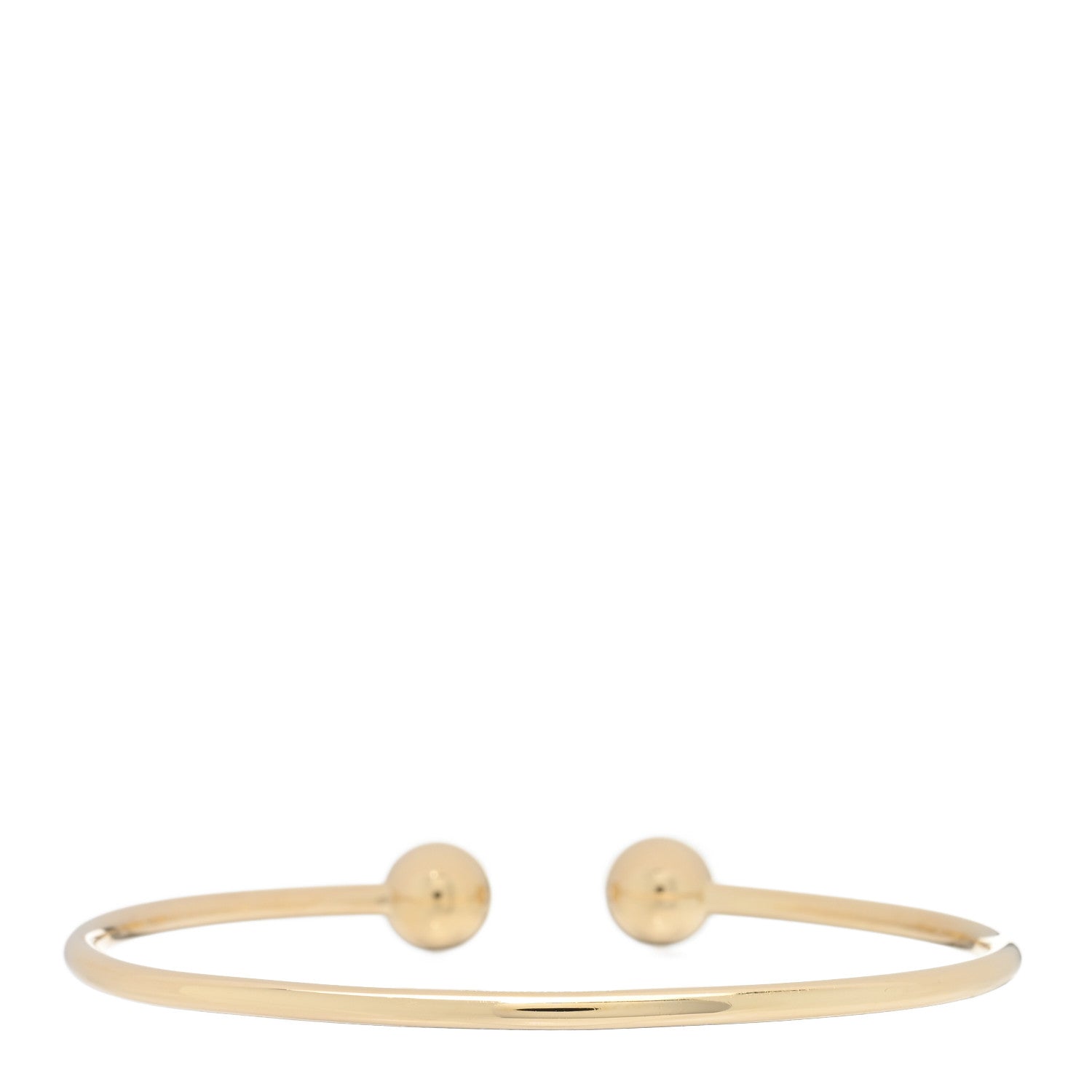 Tiffany 18K Yellow Gold HardWear Ball Wire Bracelet 2 of 3