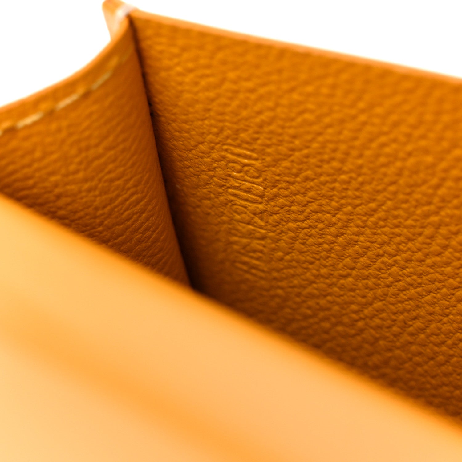 Goyard Goyardine Business Card Holder Yellow 7 of 9