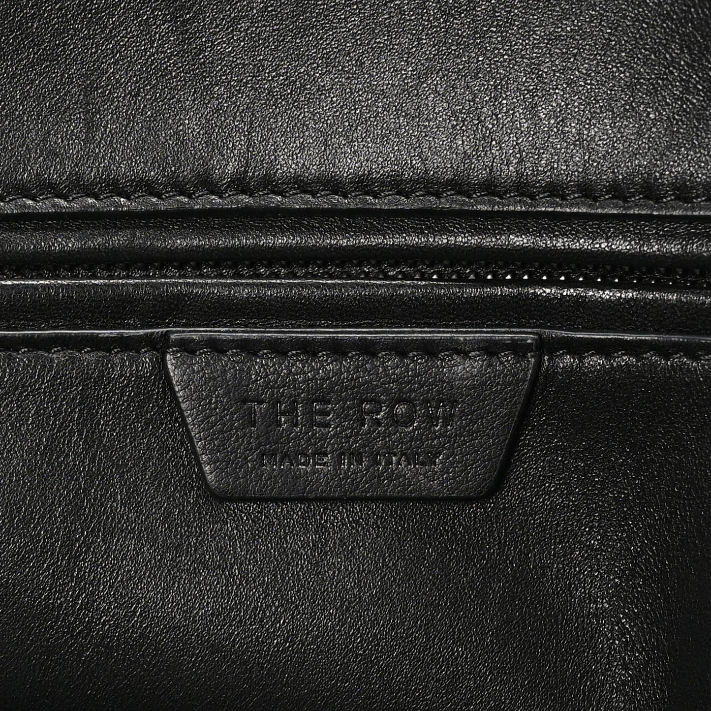 Polished Saddle Calfskin Medium Devon Bag Black