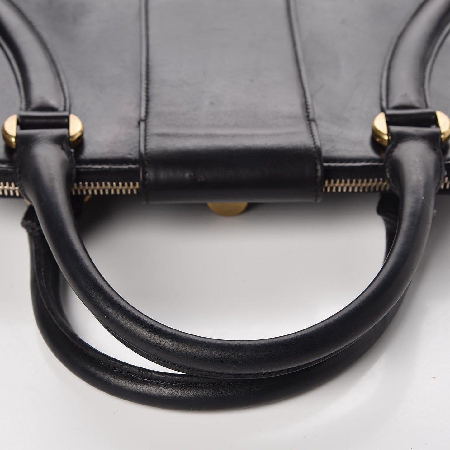 ALEXANDER MCQUEEN Calfskin Large Novak Black