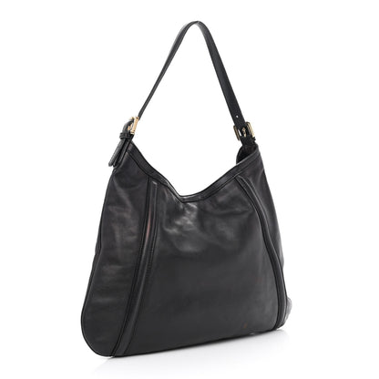 Gucci Calfskin Medium Britt Hobo Black 3 of 16