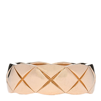 Chanel 18K Yellow Gold Diamond Small Coco Crush Ring 48 4.5 3 of 5
