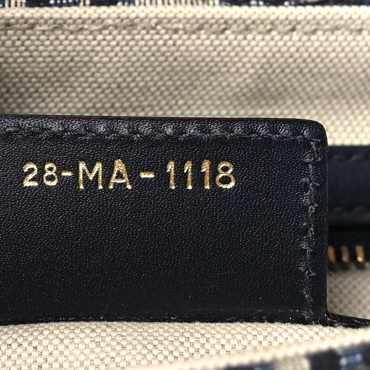 Oblique Saddle Bag Blue