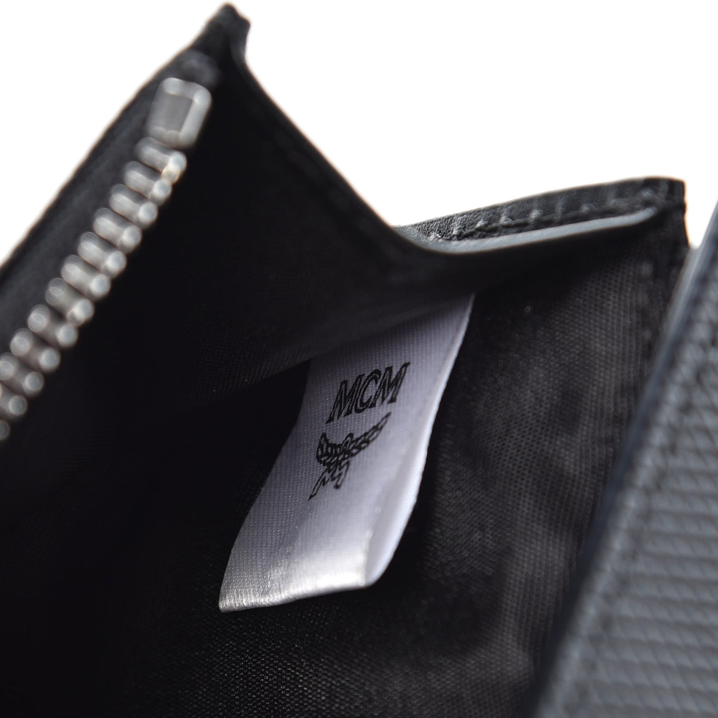 Saffiano Tri-Fold Wallet Black