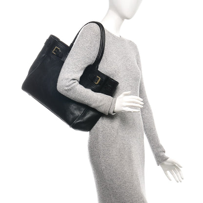 Mulberry Natural Leather Bayswater Tote Black 2 of 7