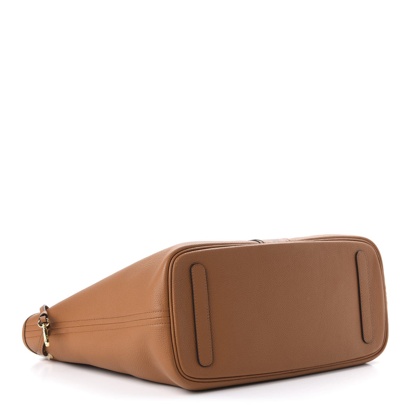 Calfskin Medium Liz Reversible Shopper Tote Cognac