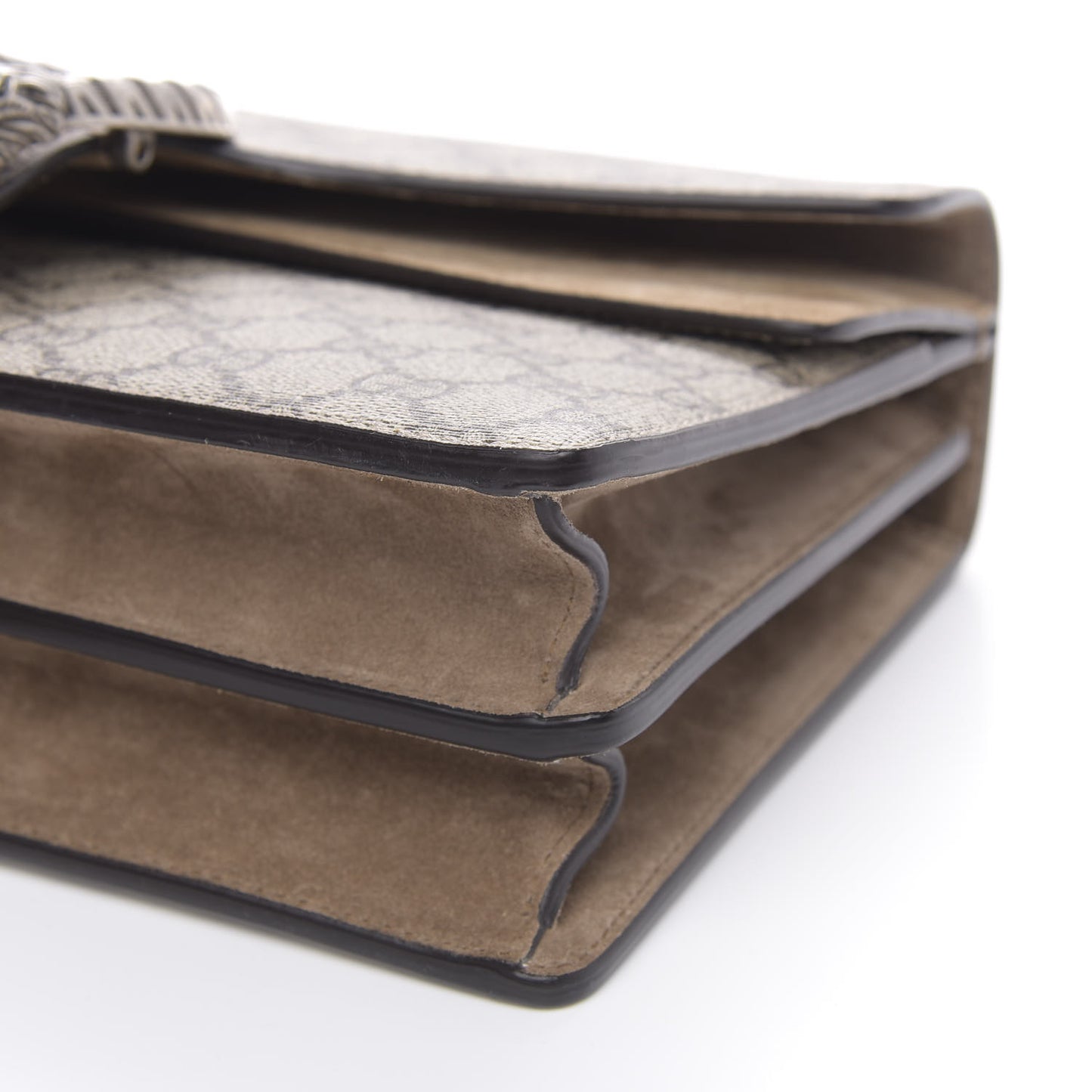 GG Supreme Monogram Small Dionysus Shoulder Bag Taupe