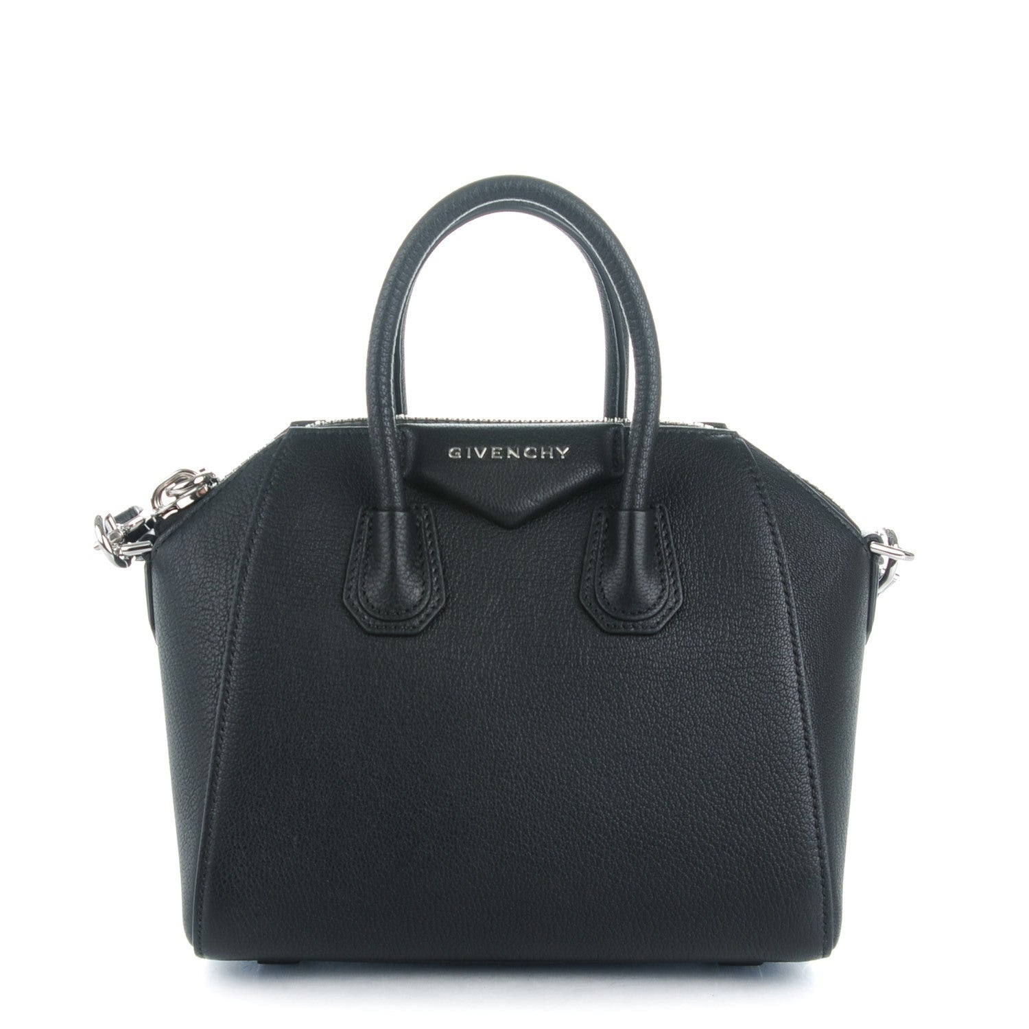 Givenchy Sugar Goatskin Mini Antigona Black 1 of 7