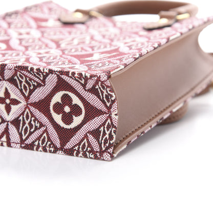 Louis Vuitton Jacquard Since 1854 Petit Sac Plat Bordeaux 9 of 10