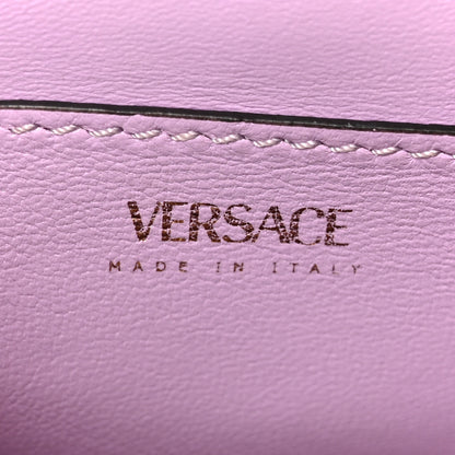 Versace Grained Calfskin Small La Medusa Top Handle Bag Pink 6 of 11