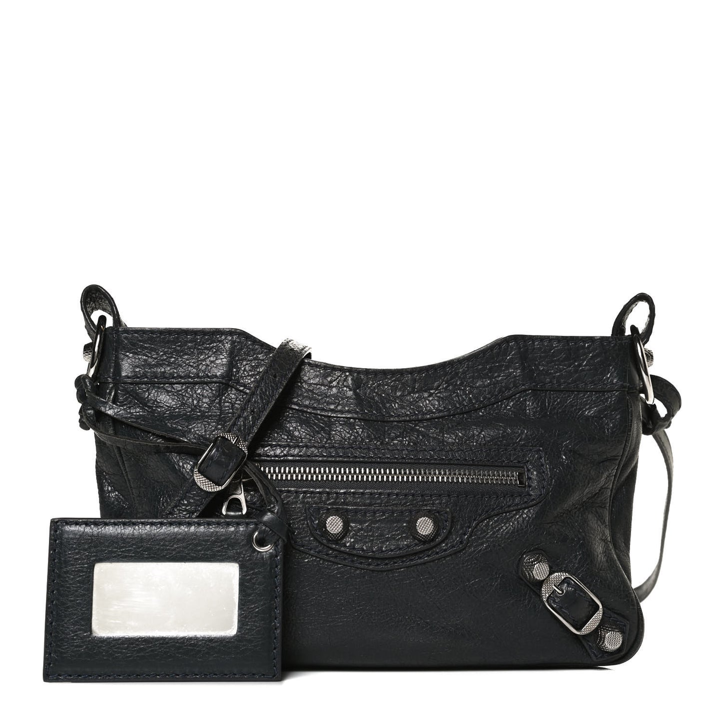 Agneau Giant 12 Silver Hardware Hip Anthracite