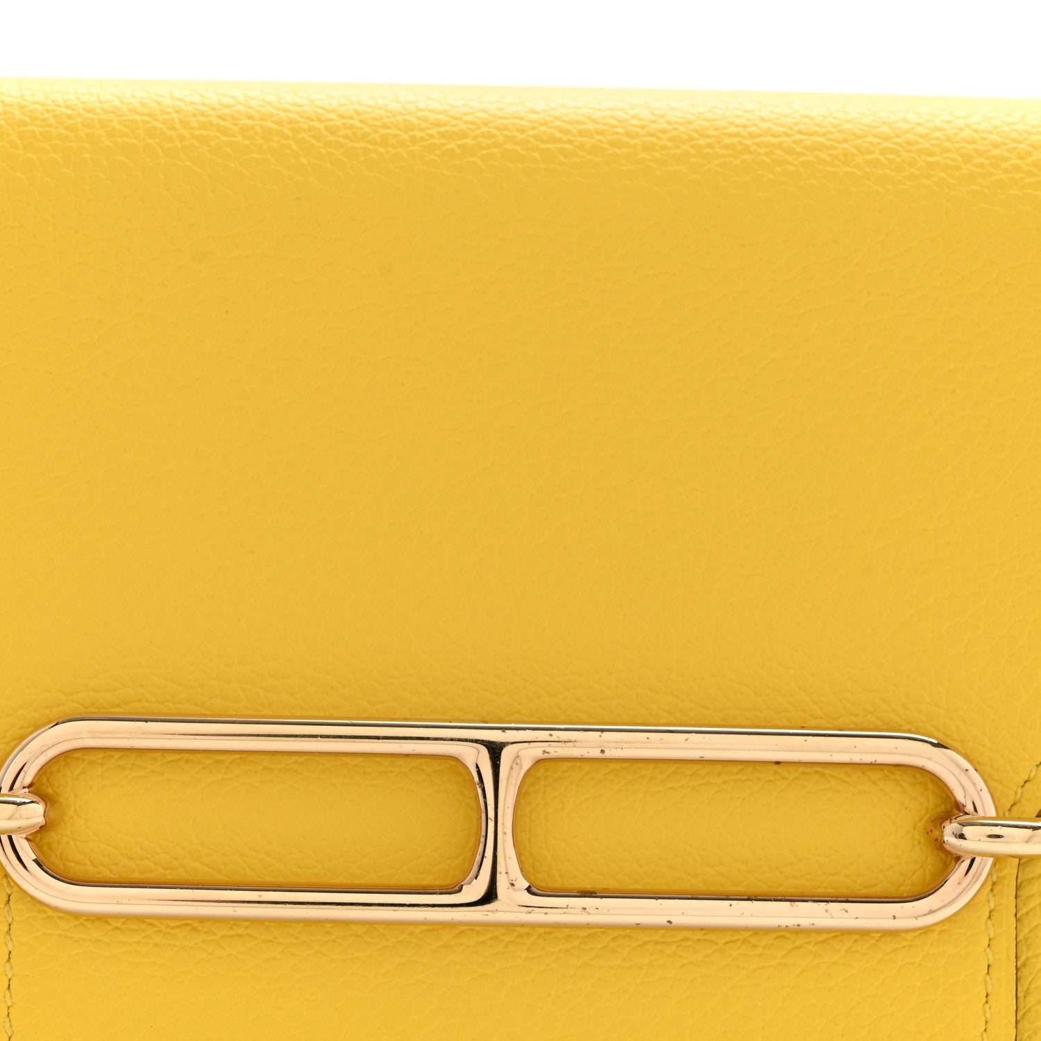 Hermes Evercolor Roulis Slim Wallet Jaune De Naples 9 of 10
