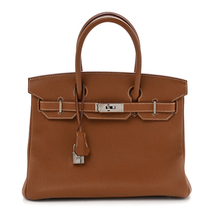 Hermes Togo Birkin 30 Gold 1 of 12