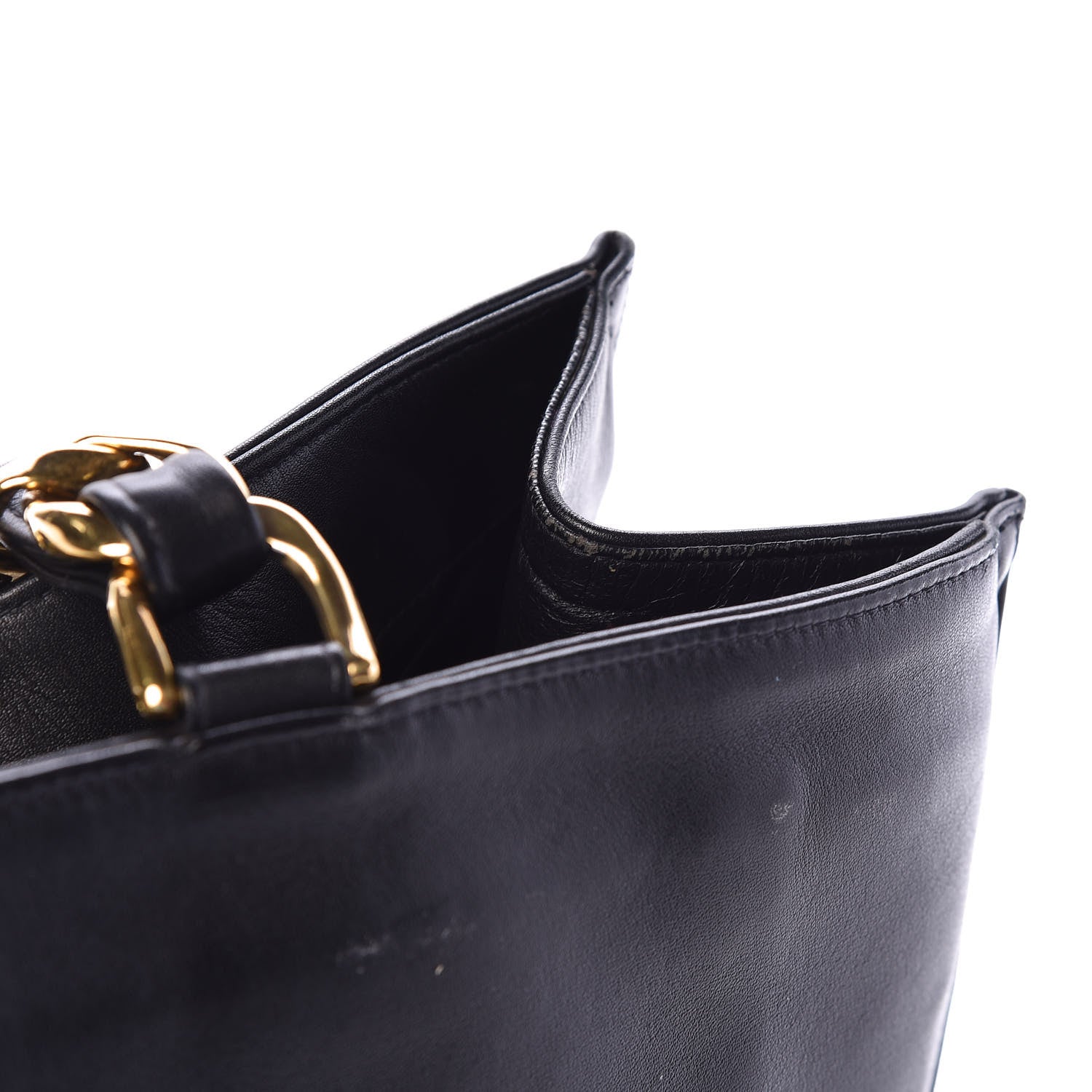 Chanel Lambskin CC Tote Black 16 of 17