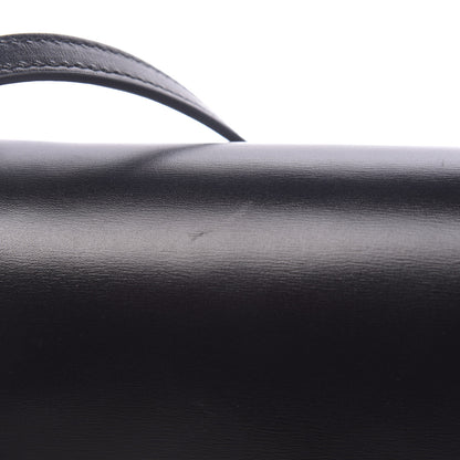 Saint Laurent Calfskin Sao Shoulder Bag Black 9 of 10